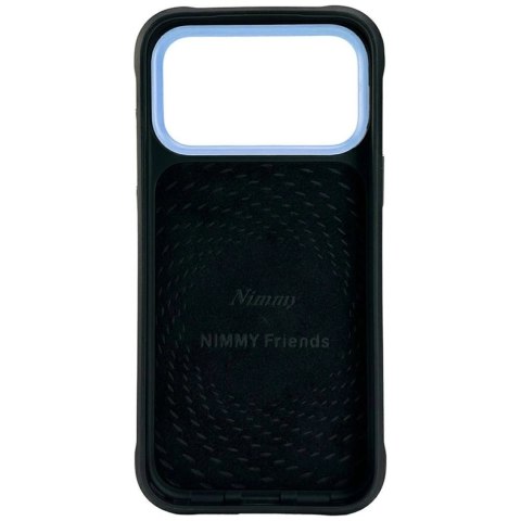 Etui Nimmy Cool&Cute 2.0 nag na iPhone 17 Pro - czarne