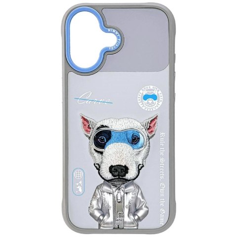 Etui Nimmy Cool&Cute 2.0 nag na iPhone 17 - szare