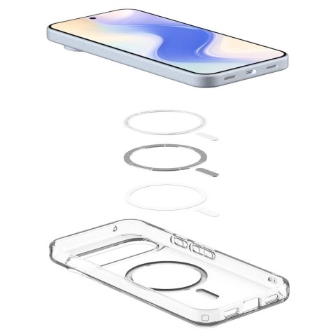 Etui Spigen Ultra Hybrid Mag MagSafe na Google Pixel 10 Pro XL - przezroczysto-białe