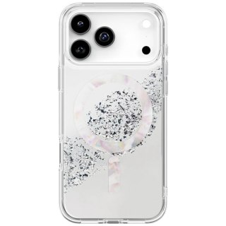 Etui UNIQ Coehl Crystelle na iPhone 17 Pro Max Magnetic Charging - srebrne