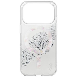 Etui UNIQ Coehl Crystelle na iPhone 17 Pro Max Magnetic Charging - srebrne