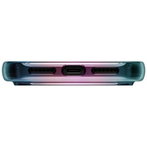 Etui UNIQ Iridescia na iPhone 17 Pro Max Magclick Charging - wielokolorowe