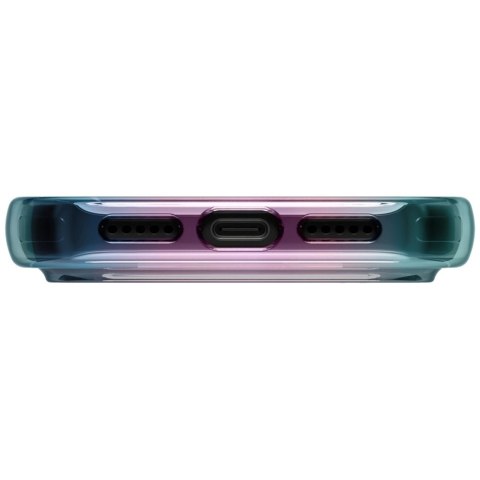Etui UNIQ Iridescia na iPhone 17 Pro Magclick Charging - wielokolorowe