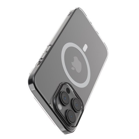 Comma nakładka Hard Jacket Mag do iPhone 15 Plus przeźroczysta antybakteryjna Comma nakładka Hard Jacket Mag do iPhone 15 Plus przeźroczysta antybakteryjna
