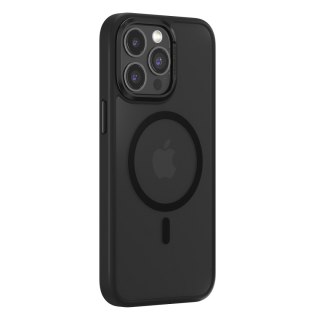 Comma nakładka Joy Elegant Mag do iPhone 15 Plus czarna