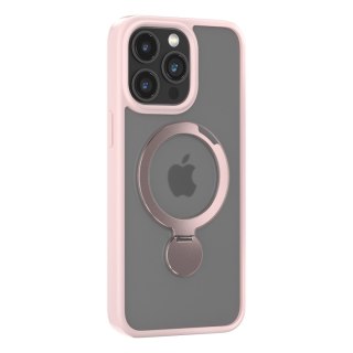 Comma nakładka Joy Shark Mag do iPhone 15 różowa