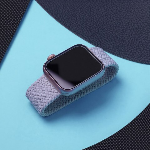 Pasek elastyczny L do Apple Watch 38/40/41 mm dł. 155 mm jasno szary Pasek elastyczny L do Apple Watch 38/40/41 mm dł. 155 mm jasno szary
