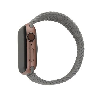 Pasek elastyczny L do Apple Watch 42/44/45 mm dł. 165 mm jasno szary