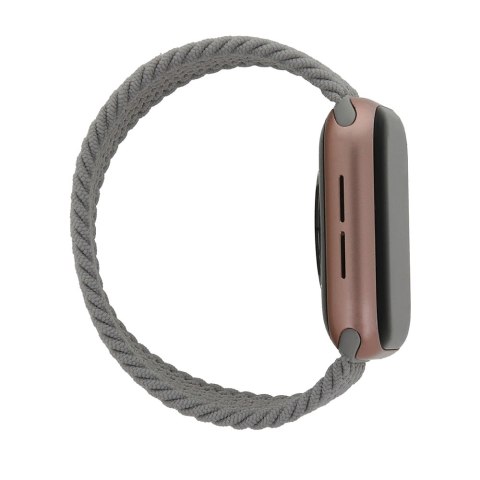 Pasek elastyczny M do Apple Watch 42/44/45 mm dł. 155 mm jasno szary Pasek elastyczny M do Apple Watch 42/44/45 mm dł. 155 mm jasno szary