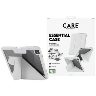 Etui Care by PanzerGlass Y fold do iPad Pro 13" 2024 / 2025 - jasnoszare