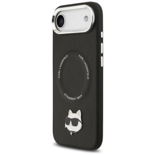 Etui Karl Lagerfeld Choupette Pin MagSafe do iPhone Air czarne