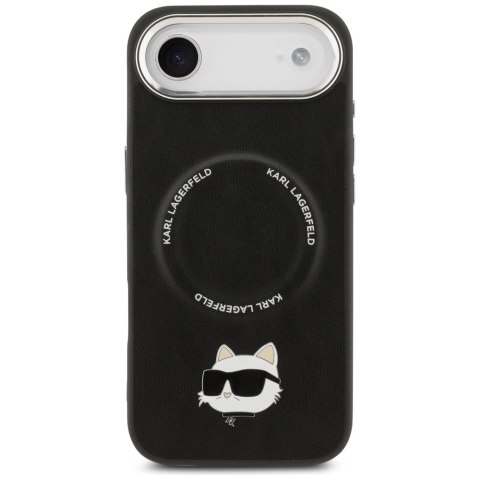 Etui Karl Lagerfeld Choupette Pin MagSafe do iPhone Air czarne
