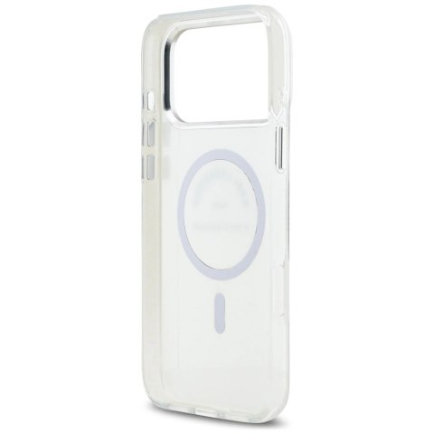 Etui Karl Lagerfeld IML Karl RSG Logo MagSafe do iPhone 17 Pro Max - przezroczyste