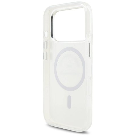 Etui Karl Lagerfeld IML Karl RSG Logo MagSafe do iPhone 17 Pro - przezroczyste