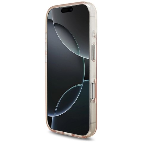 Etui Karl Lagerfeld IML Karl RSG Logo MagSafe do iPhone 17 Pro - różowe