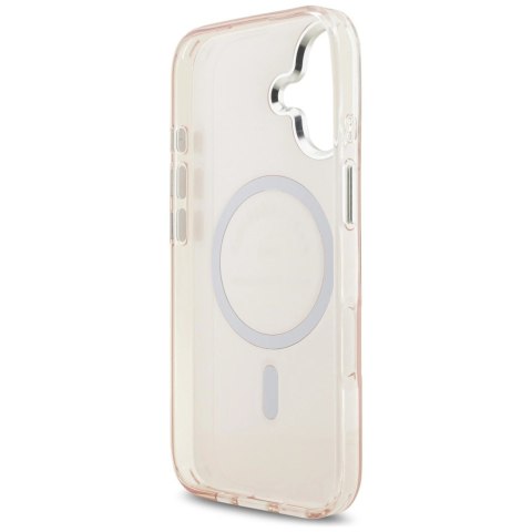Etui Karl Lagerfeld IML Karl RSG Logo MagSafe do iPhone 17 - różowe