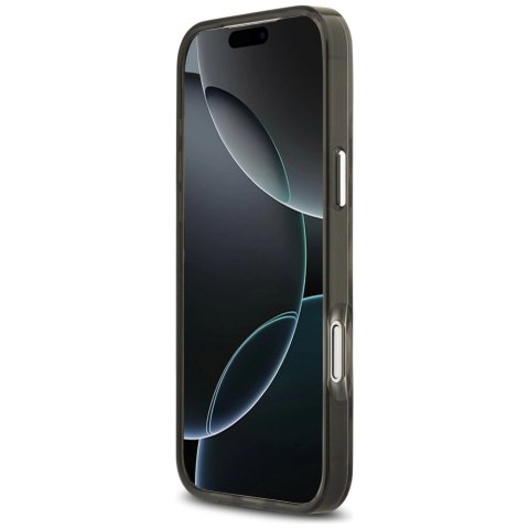 Etui Karl Lagerfeld IML Leopard Pattern MagSafe do iPhone 17 Pro Max - brązowe