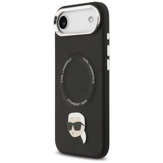 Etui Karl Lagerfeld Karl Pin MagSafe do iPhone Air - czarne
