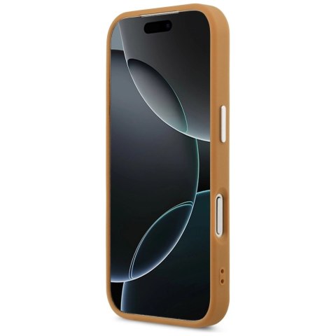 Etui Karl Lagerfeld Point & Metal Logo MagSafe do iPhone 17 Pro Max - brązowe