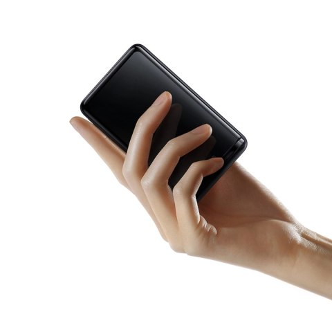 Powerbank Baseus Magnetic Bracket 10000mAh 20W z MagSafe - ciemnoniebieski + kabel USB-C 60W 0.5m