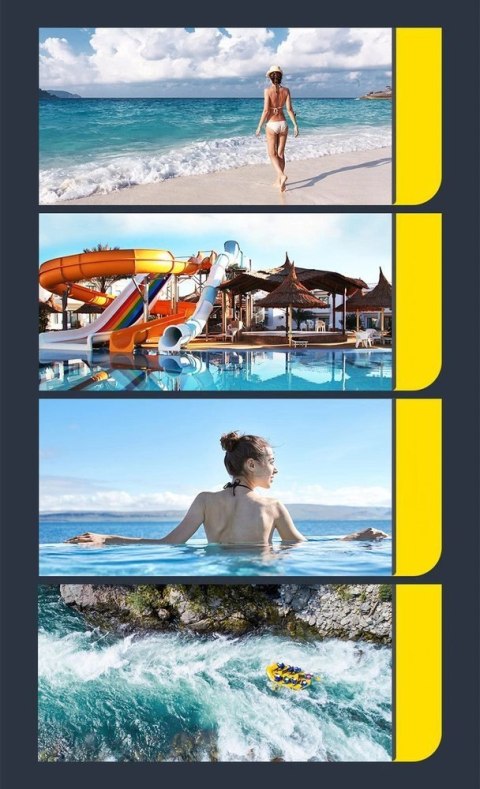 Baseus uniwersalny wodoodporny pokrowiec etui na telefon (max 7,2'') na basen nad wodę IPX8 biały (ACFSD-D02)