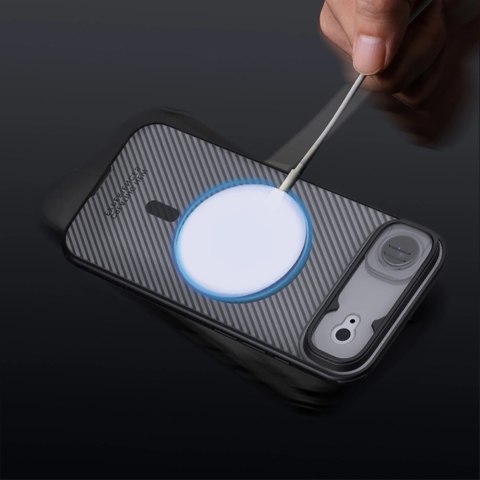 CamShield Pro Magnetic Case IP17 Air Transparent black CamShield Pro Magnetic Case IP17 Air Transparent black