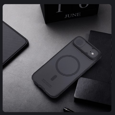 CamShield Pro Magnetic Case IP17 Air Transparent black CamShield Pro Magnetic Case IP17 Air Transparent black