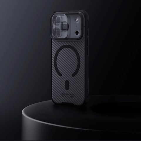 CamShield Pro Magnetic Case IP17 Pro Max Transparent black CamShield Pro Magnetic Case IP17 Pro Max Transparent black