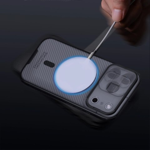CamShield Pro Magnetic Case IP17 Pro Max Transparent black CamShield Pro Magnetic Case IP17 Pro Max Transparent black