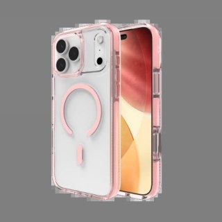 Etui ZAGG Santa Cruz Snap MagSafe na iPhone 17 Pro Max - różowe