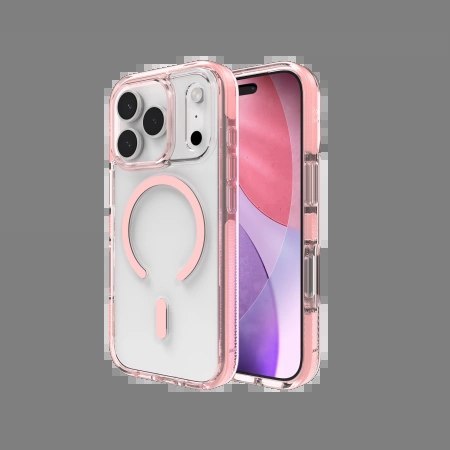 Etui ZAGG Santa Cruz Snap MagSafe na iPhone 17 Pro - różowe