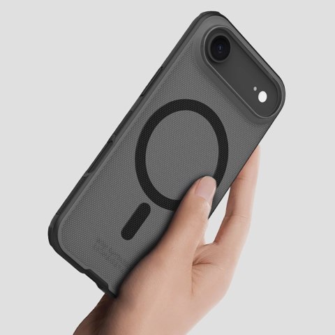 Super Frosted Shield Pro Magnetic Case IP17 Air Transparent black