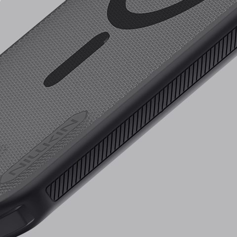 Super Frosted Shield Pro Magnetic Case IP17 Air Transparent black