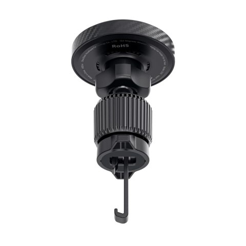 Uchwyt samochodowy Acefast D33 z ładowarką magnetyczną Qi2 15W do kratki nawiewu - czarny