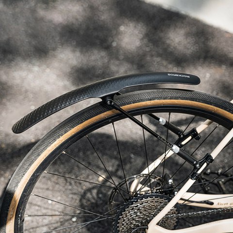 Błotnik rowerowy Rockbros 28210007001 uniwersalny z regulacją - czarny