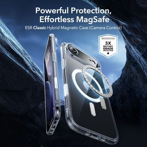 ESR CLASSIC HYBRID MAGSAFE & TEMPERED GLASS IPHONE AIR CLEAR
