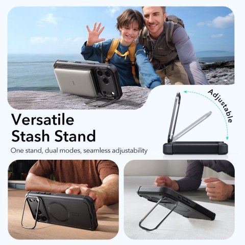 ESR CYBER KICKSTAND MAGSAFE IPHONE 17 PRO MAX BLACK