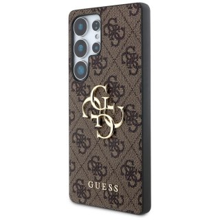Etui Guess Big 4G Logo Classic Logo do Samsung Galaxy S25 Ultra brązowy