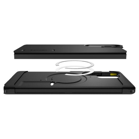 Etui Spigen Tough Armor MagSafe na Samsung Galaxy S25 Ultra - czarne