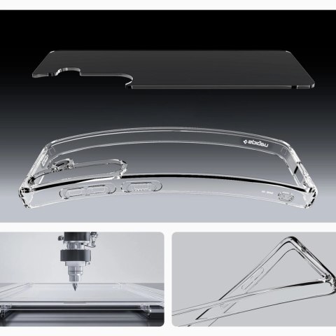 Etui Spigen Ultra Hybrid na Samsung Galaxy S25 - przezroczyste