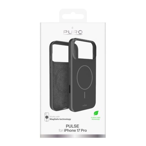 Etui ochronne Puro Pulse na iPhone 17 Pro poliwęglanowe - szare