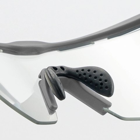 Okulary rowerowe Rockbros polaryzacyjne z ochroną UV i wkładką korekcyjną - szare