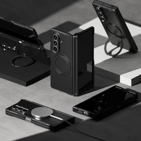 Etui Ringke Alles Magnetic MagSafe na Samsung Galaxy Z Fold 7 - czarne