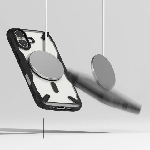 Etui Ringke Fusion X Magnetic MagSafe na iPhone 17 - czarne