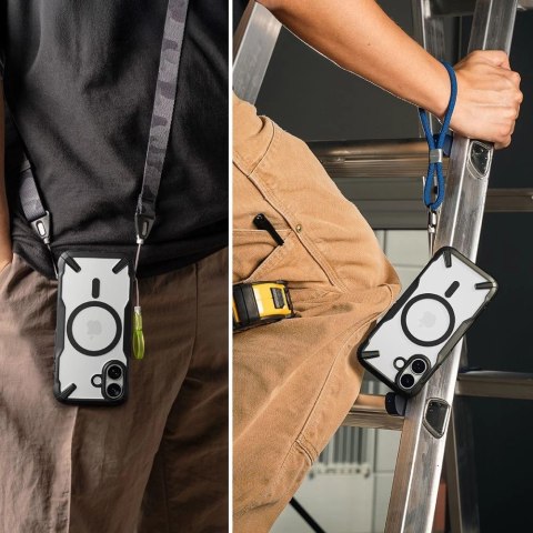 Etui Ringke Fusion X Magnetic MagSafe na iPhone 17 - czarne