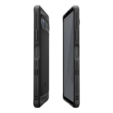 Etui Spigen Rugged Armor na Sony Xperia 10 VII - czarny mat