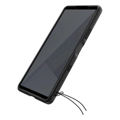 Etui Spigen Rugged Armor na Sony Xperia 10 VII - czarny mat