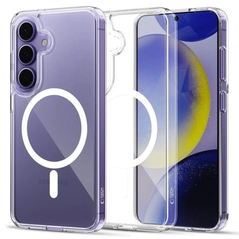 Etui Tech-Protect FlexAir Hybrid MagSafe na Samsung Galaxy S25 FE - przezroczyste