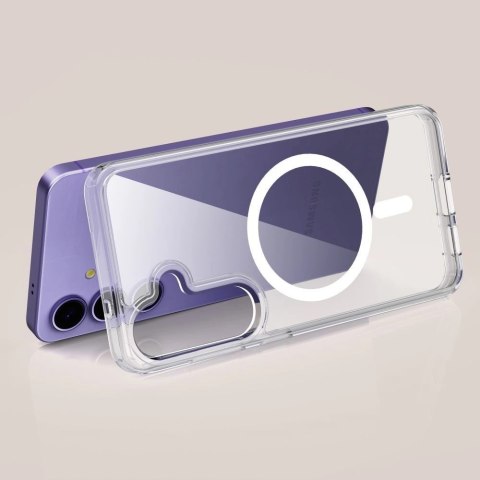 Etui Tech-Protect FlexAir Hybrid MagSafe na Samsung Galaxy S25 FE - przezroczyste