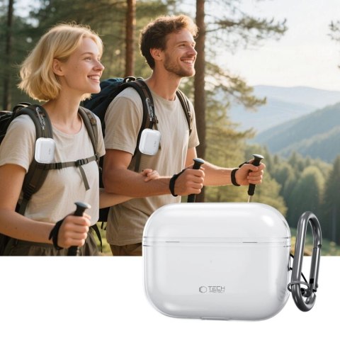 Etui Tech-Protect FlexAir na AirPods Pro - przezroczyste